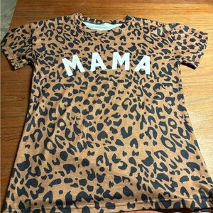 Mama cheetah shirt